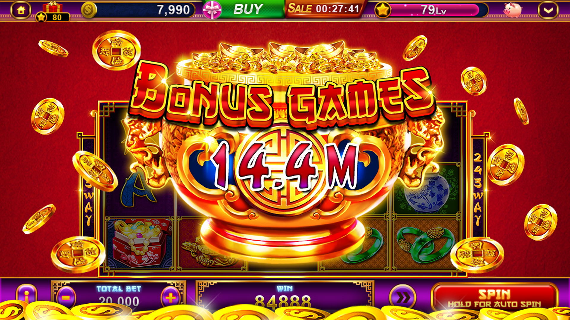 An in-game screenshot of a live casino table game on the 747live app.
